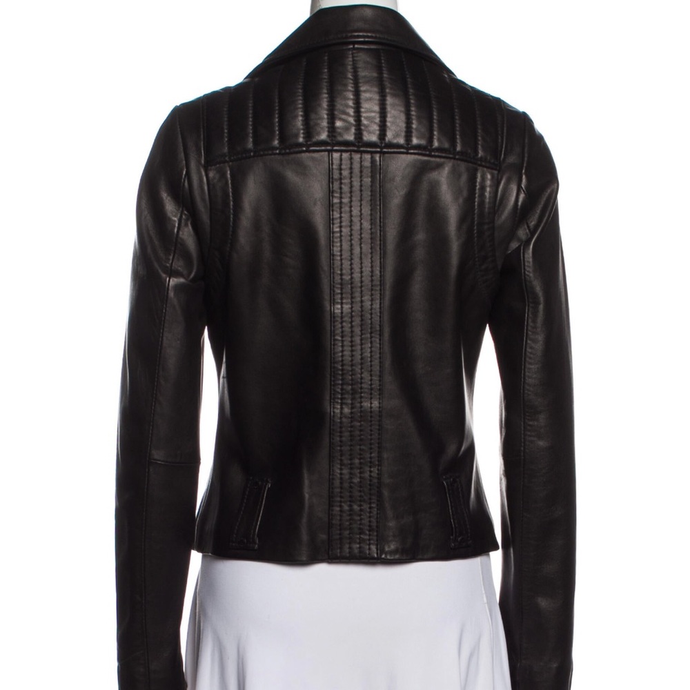 Michael kors leather jacket
